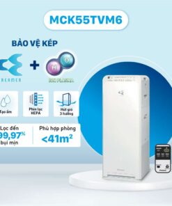 Máy lọc không khí tạo ẩm cao cấp Daikin MCK55TVM6